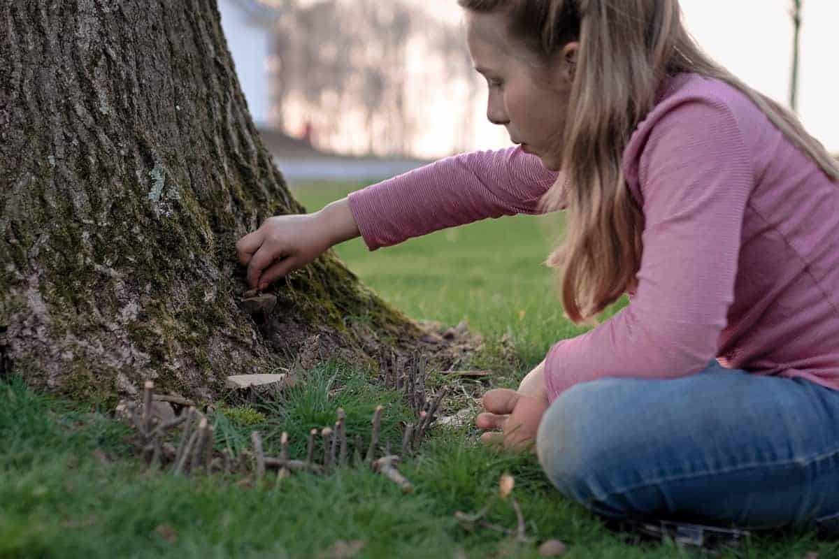 Creating Nature Fairy Garden 6