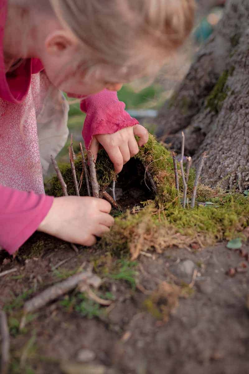 Creating Nature Fairy Garden 7