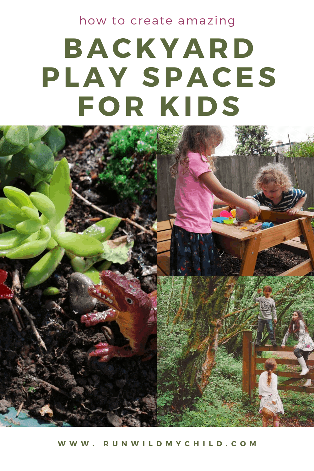 Creative Backyard Play Spaces For Kids Run Wild My Child