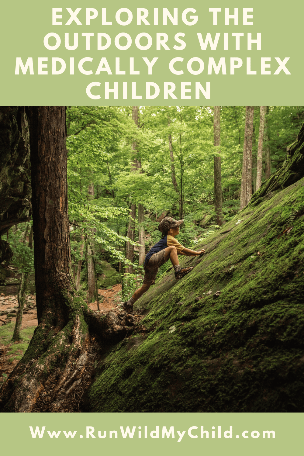 Exploring the outdoors with medically-complex children