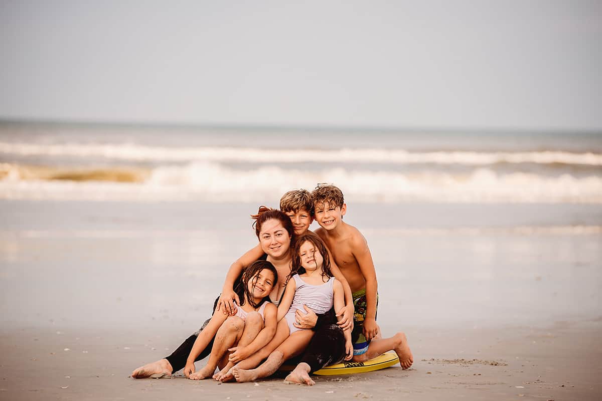 Family beach trip - beach packing trips for large families