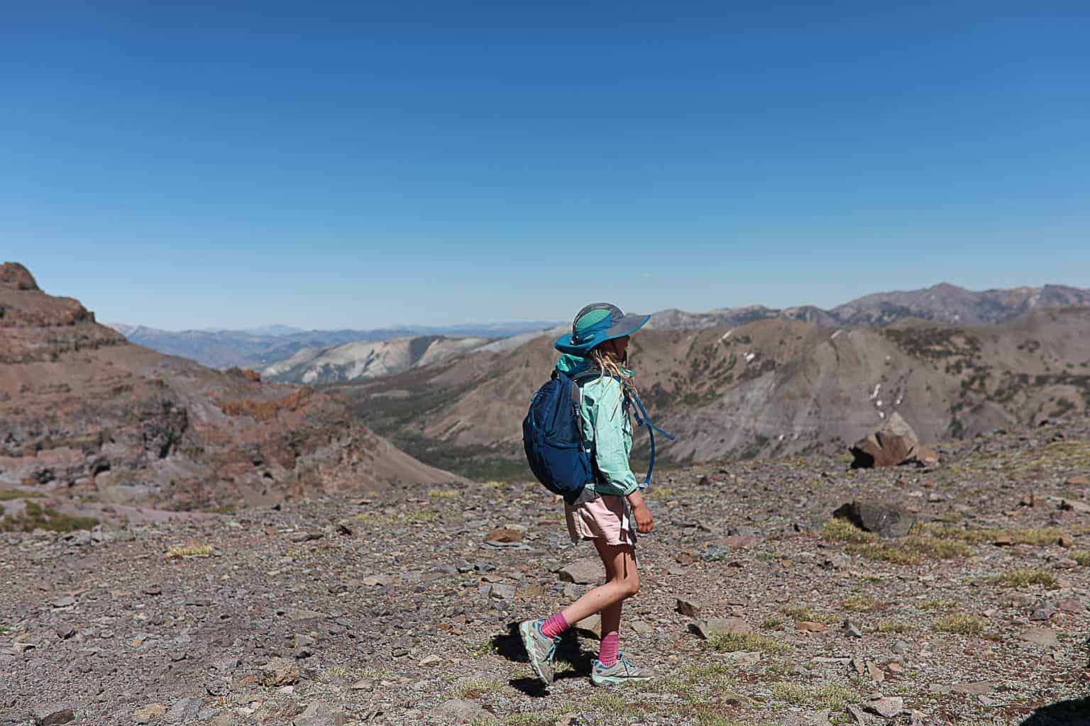 Sun Safety while hiking with kids