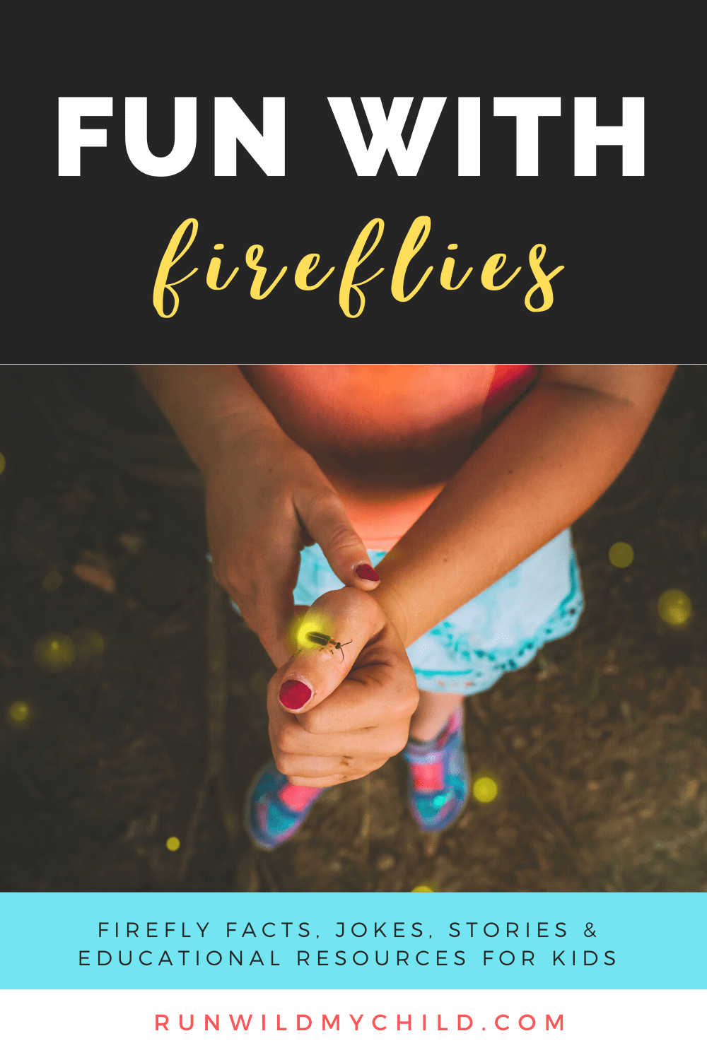 Fun with Fireflies - educational resources for kids & nature study materials