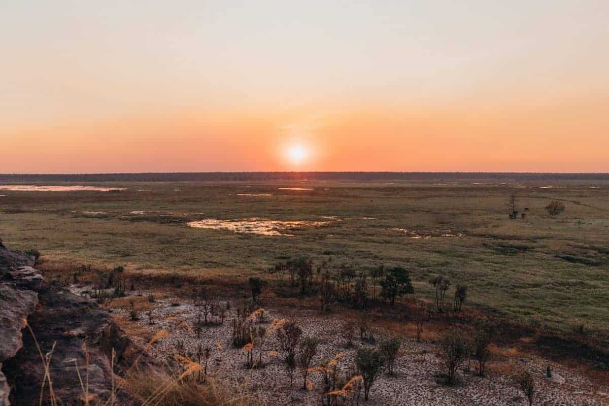 Best sunset watching locations in Kakadu National Park with kids