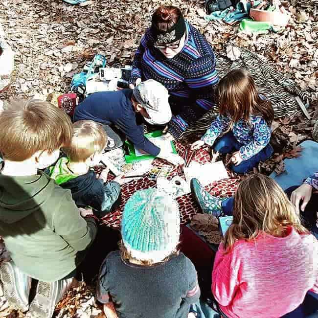 Cultivating a love for the outdoors in kids through a forest playgroup