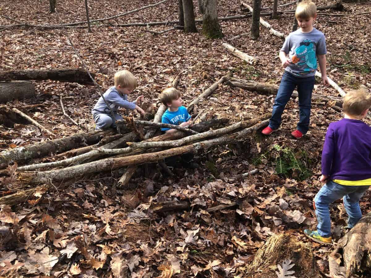 How to set up a forest play group for kids