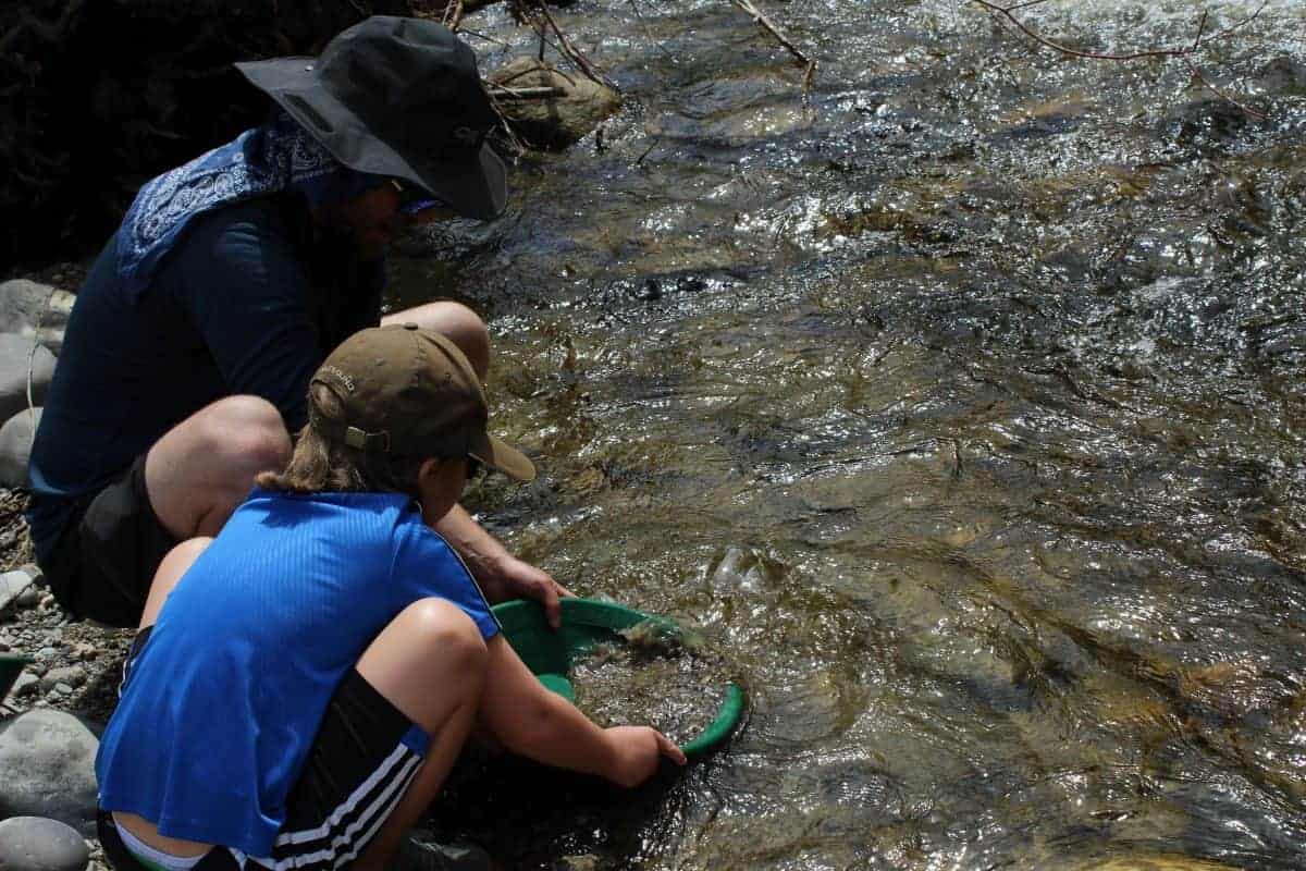 Where to go panning for gold