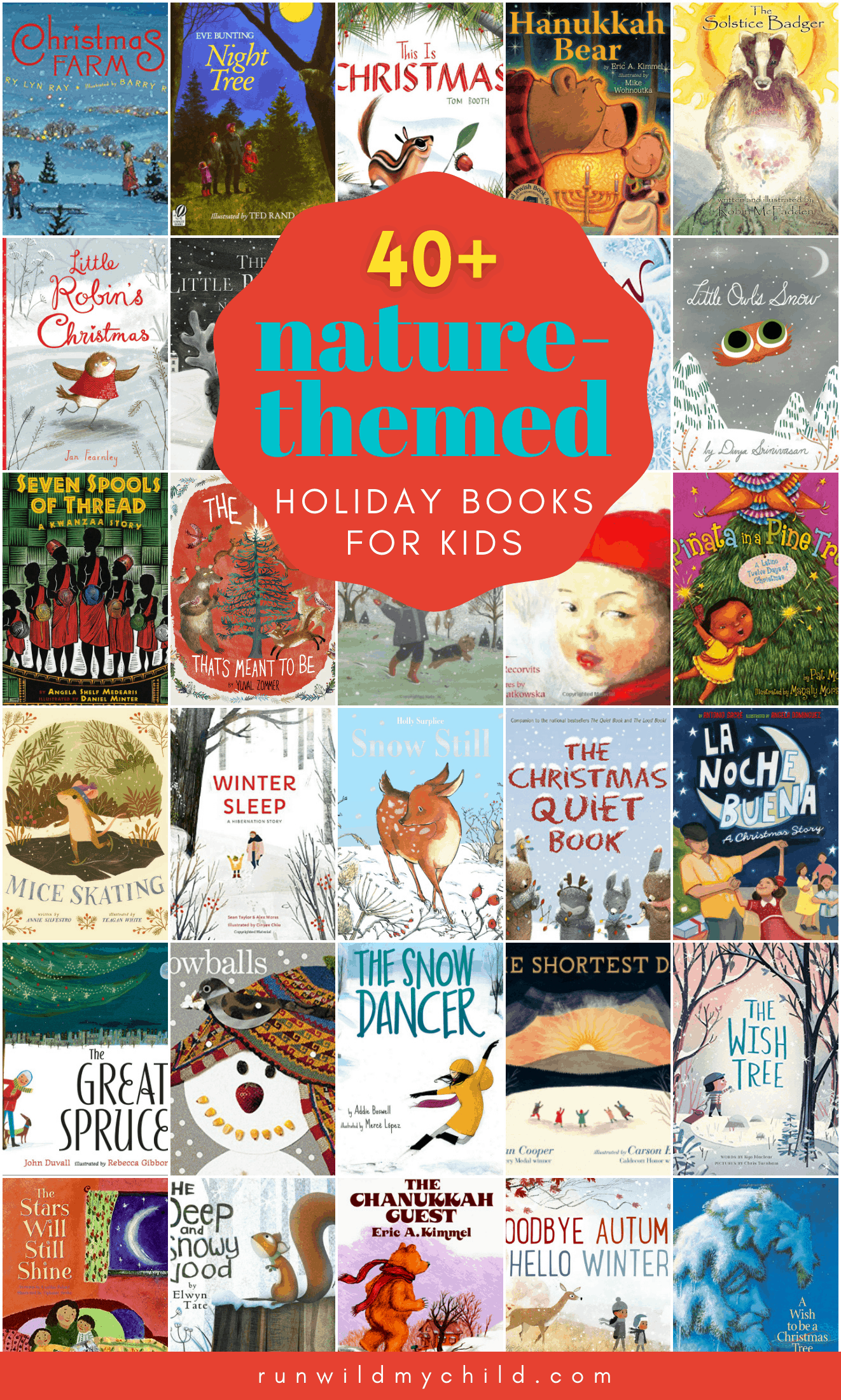 40+ Nature-Themed Holiday Books for Kids
