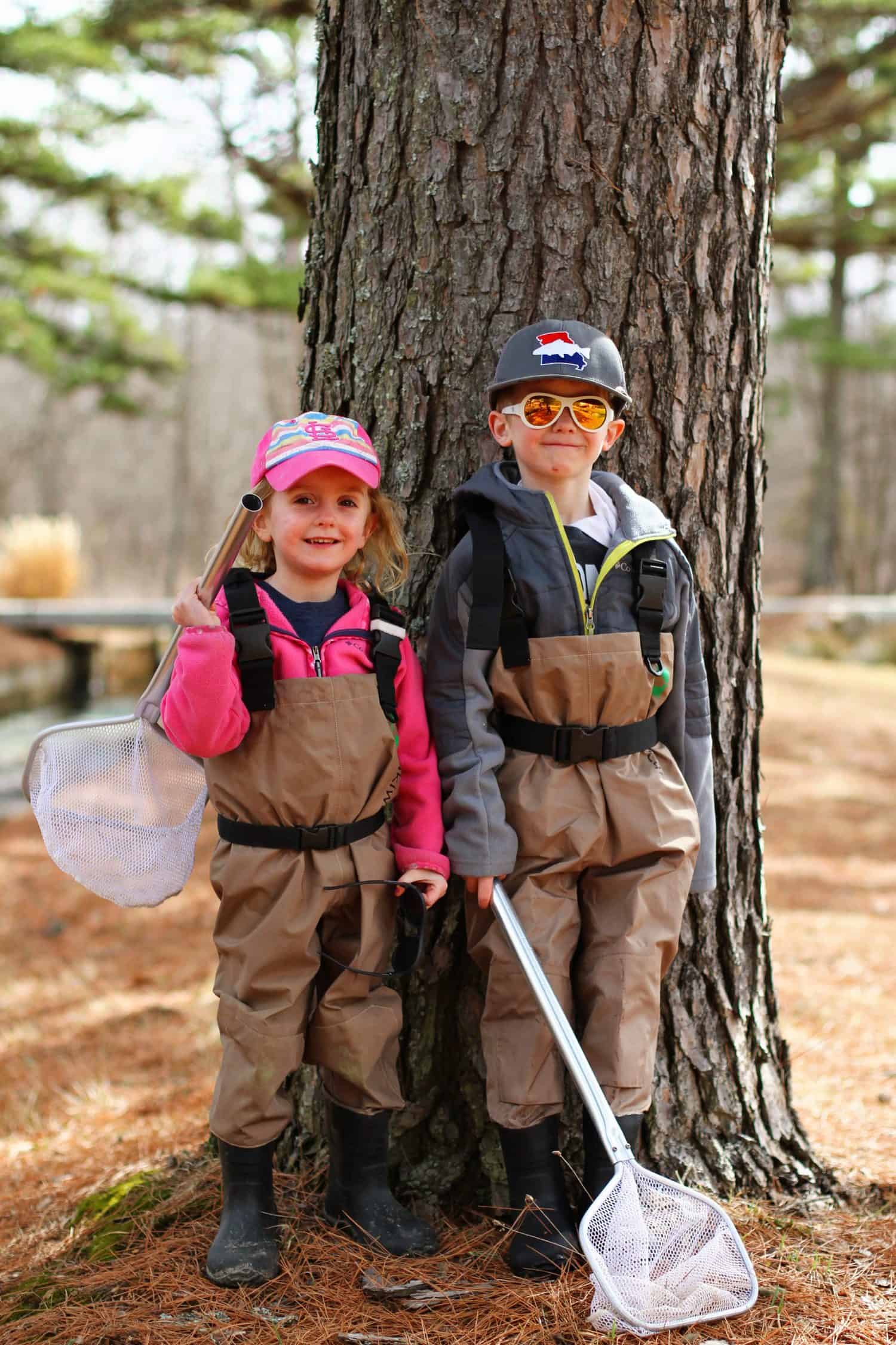 awesome gift ideas for outdoor kids - fishing waders