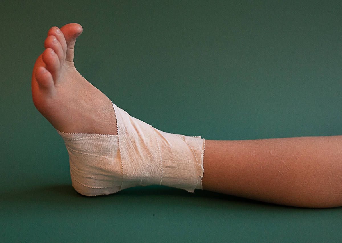Teaching Children First Aid - Ankle Sprains and How to Bandage