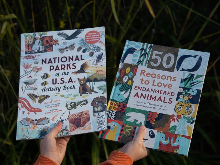Beautiful and Educational Nature Books for Kids about our planet, endangered animals and national parks