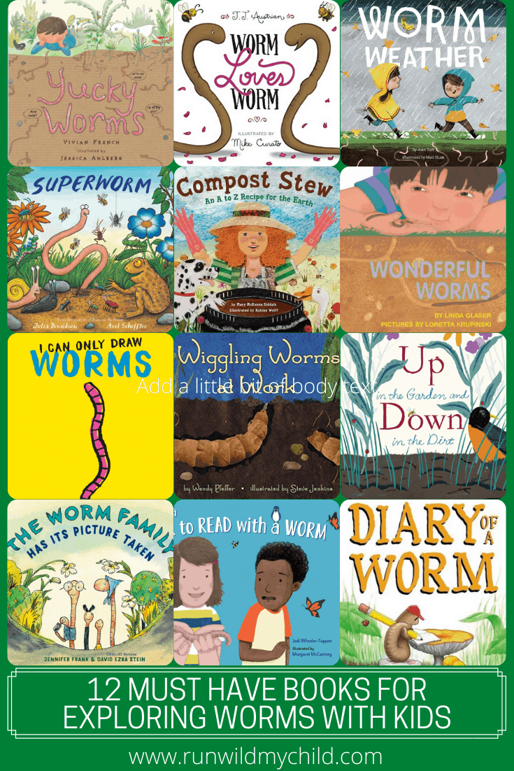 Worm Books to Explore with Kids