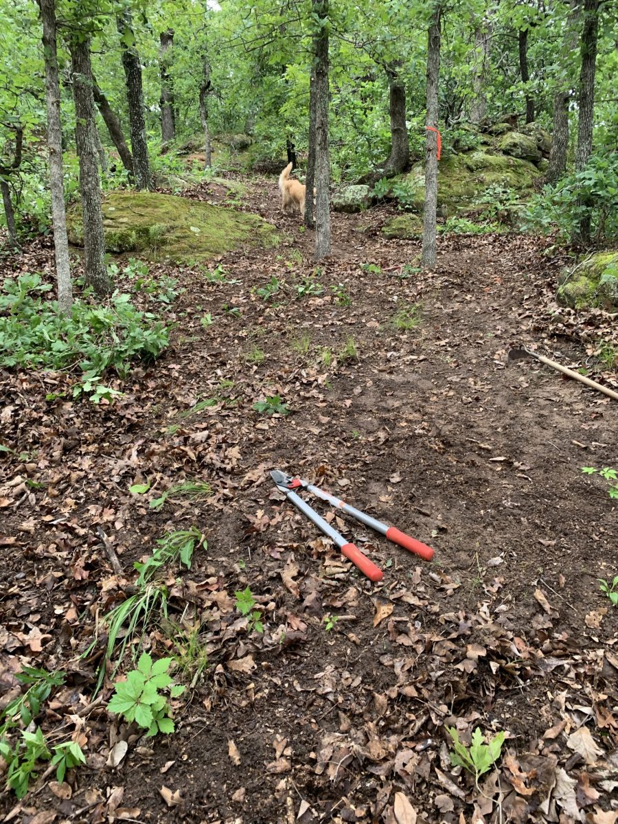 tools needed for trail building and maintenance