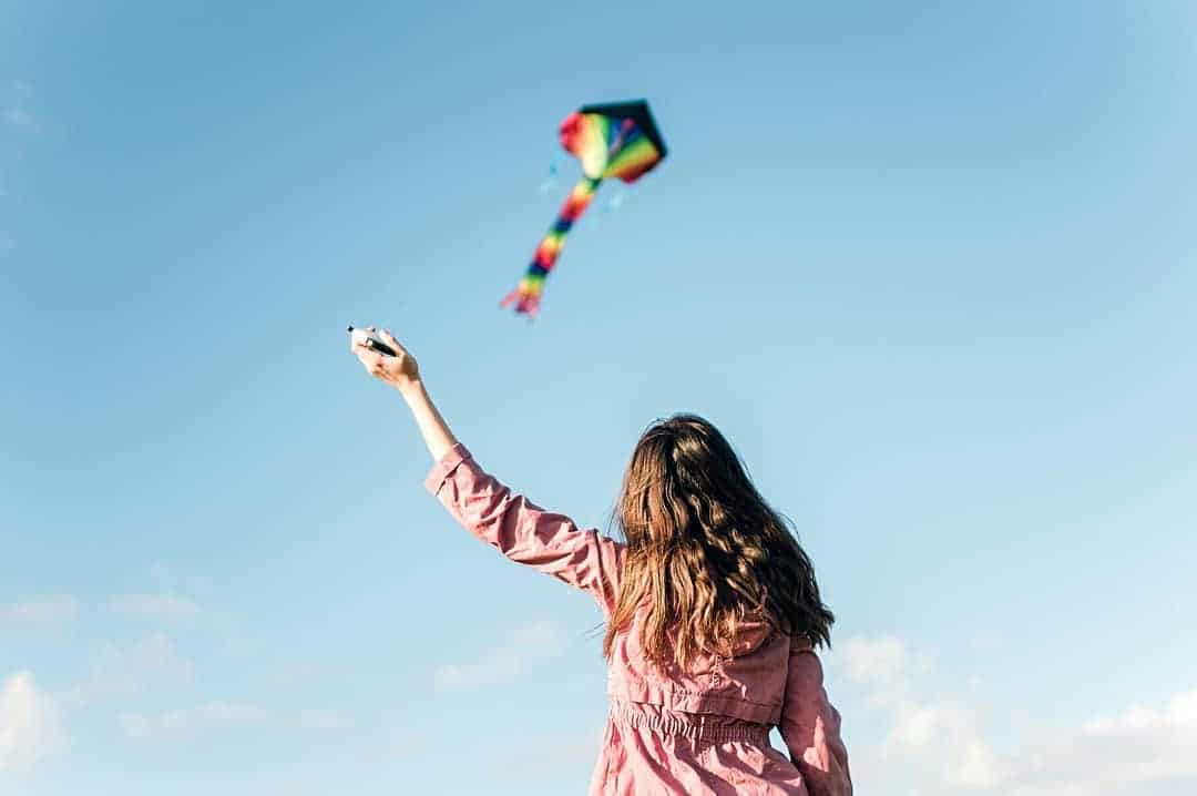 flying kites