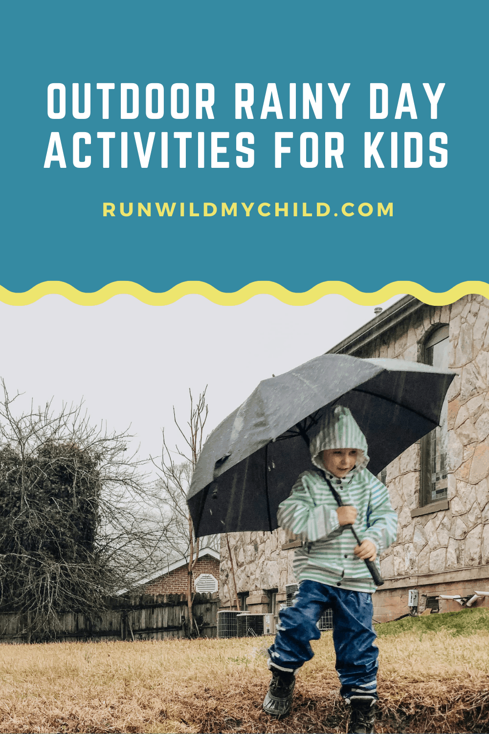 Outdoor Rainy Day Activities for Kids