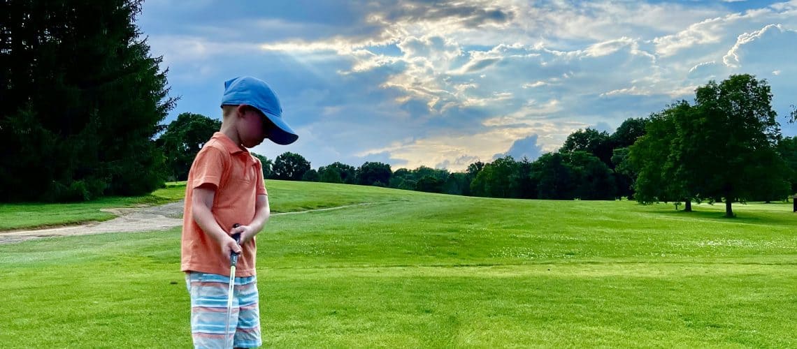 how to get kids started with golf