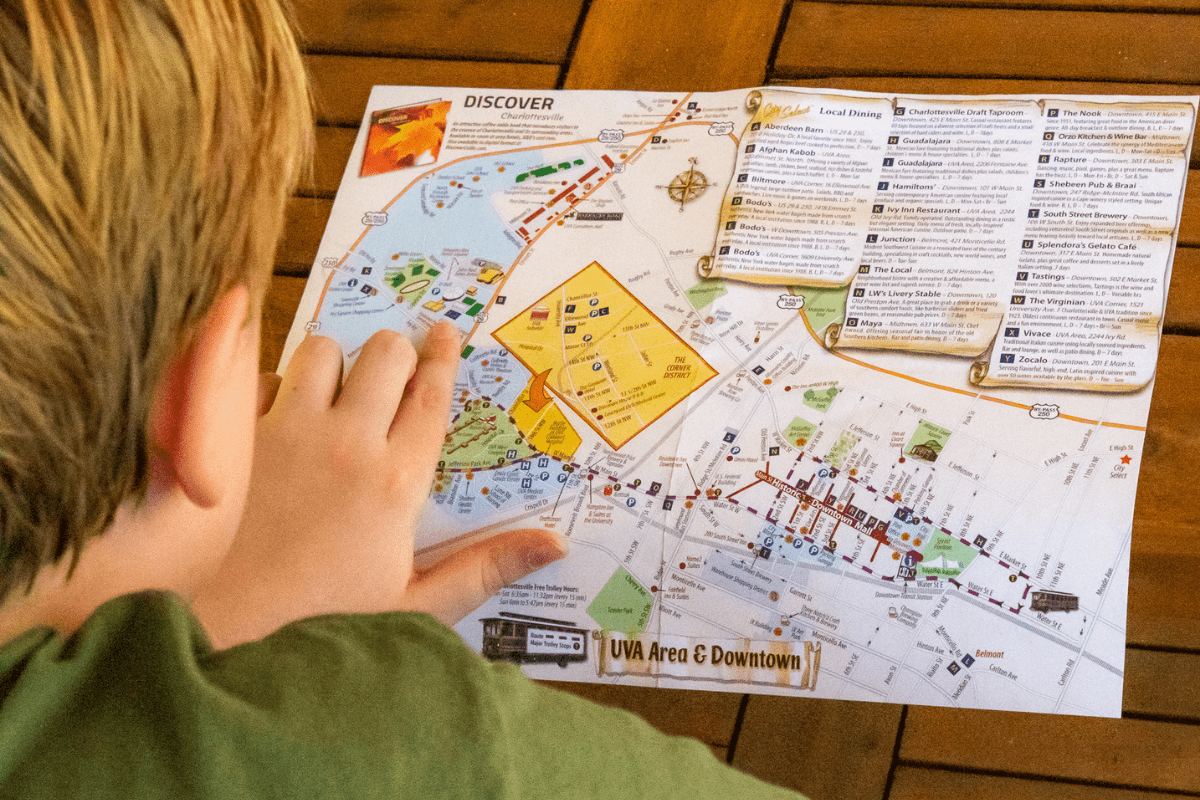 simple maps for kids