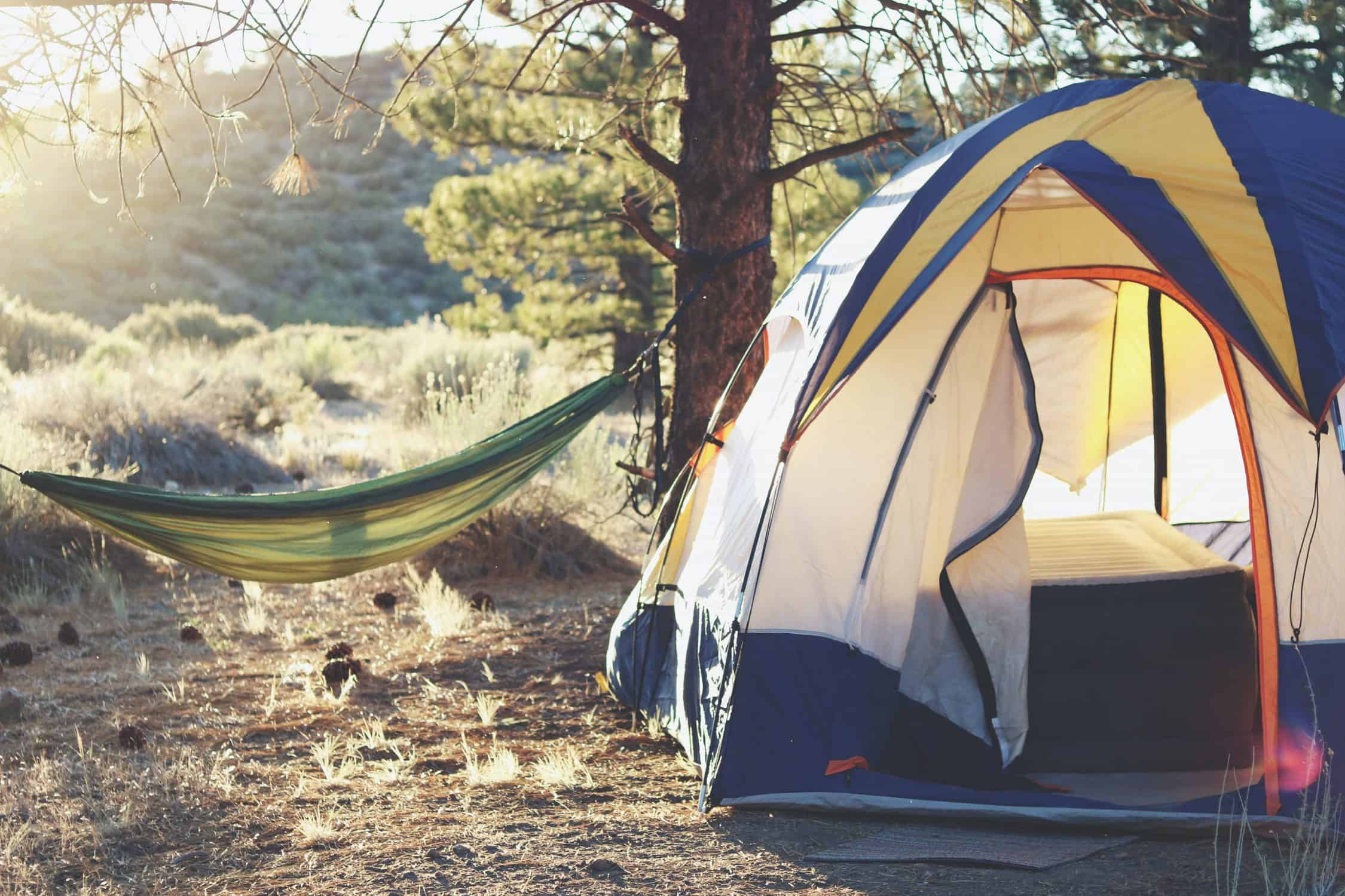 types of tents for camping and campsites