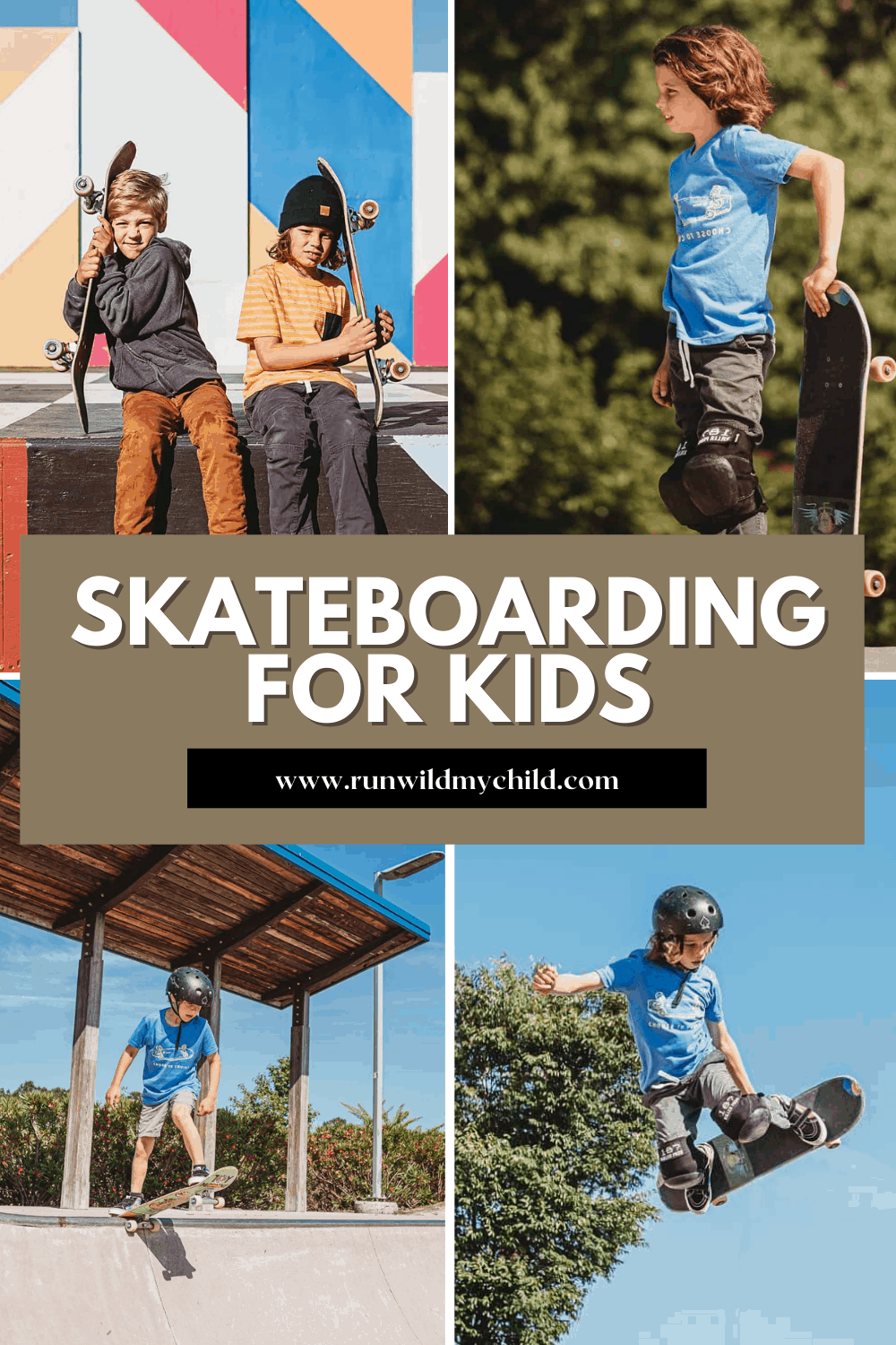 skateboard 101 - teach kids to skateboard