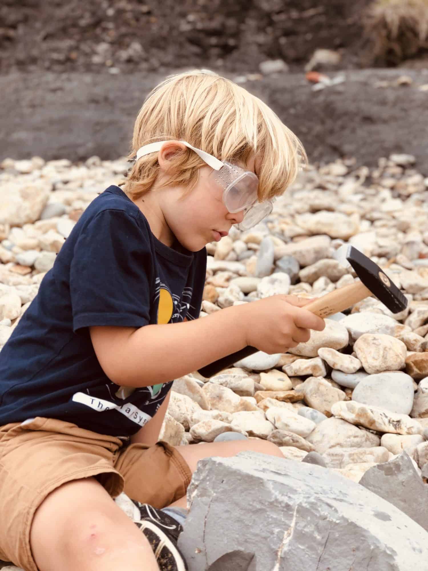 Hammers make fossil hunting super fun