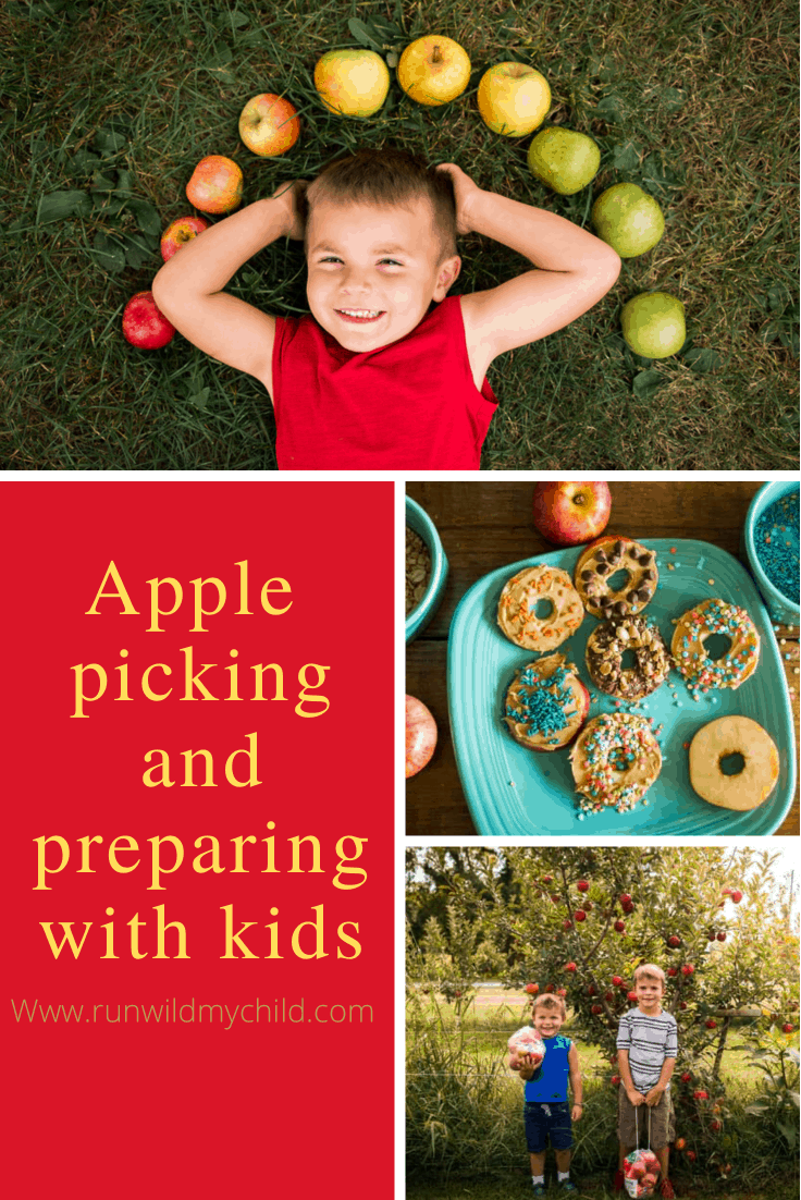 Tips for apple picking with kids and kid-friendly apple recipes and crafts