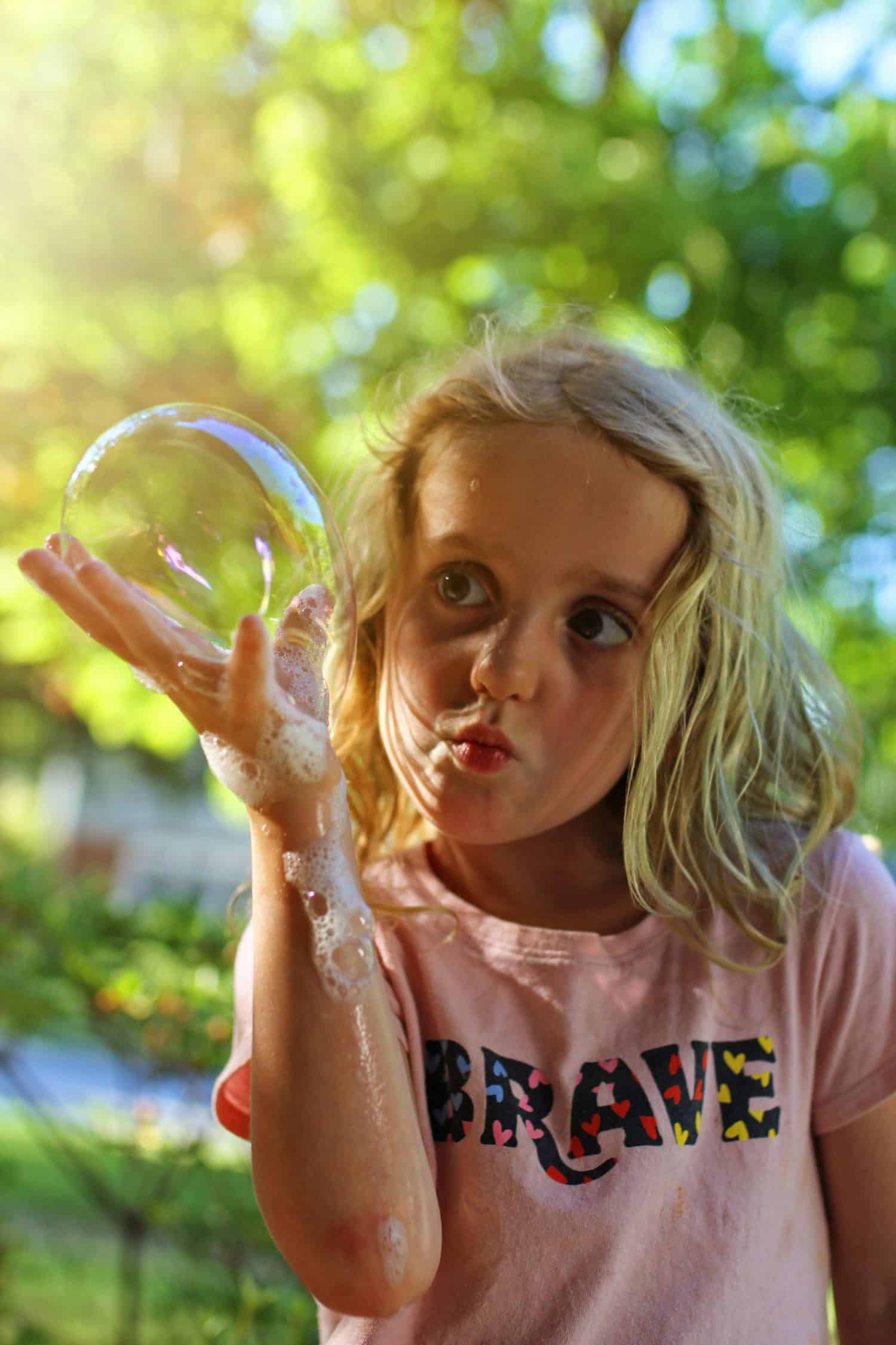 Soap Bubbles - Soap Bubble Recipe - Blow Biggest Bubble