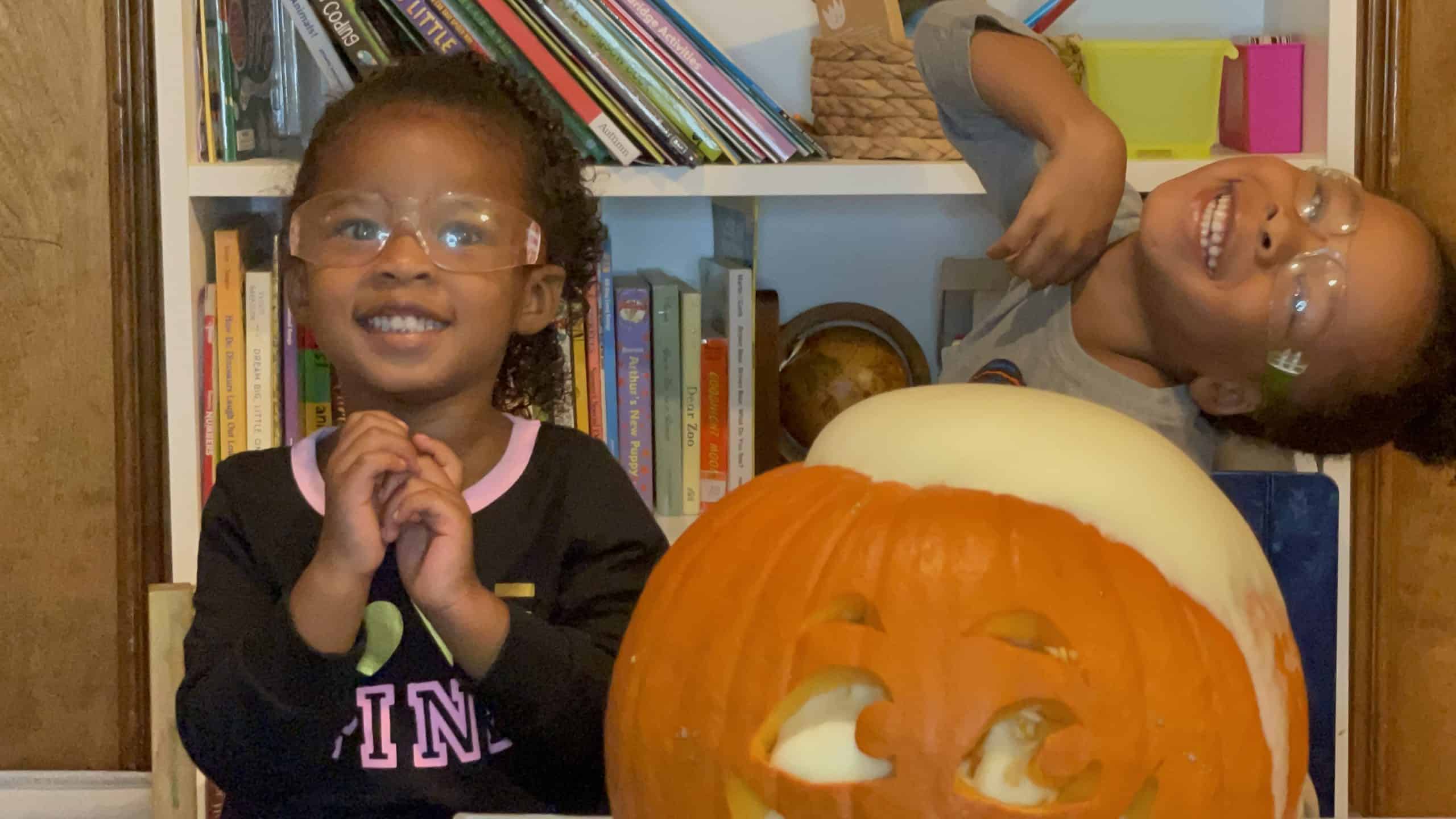 pumpkin science STEM experiments for kids