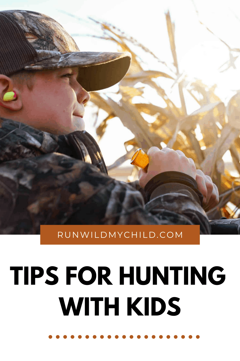 Tips for how to get started hunting with kids