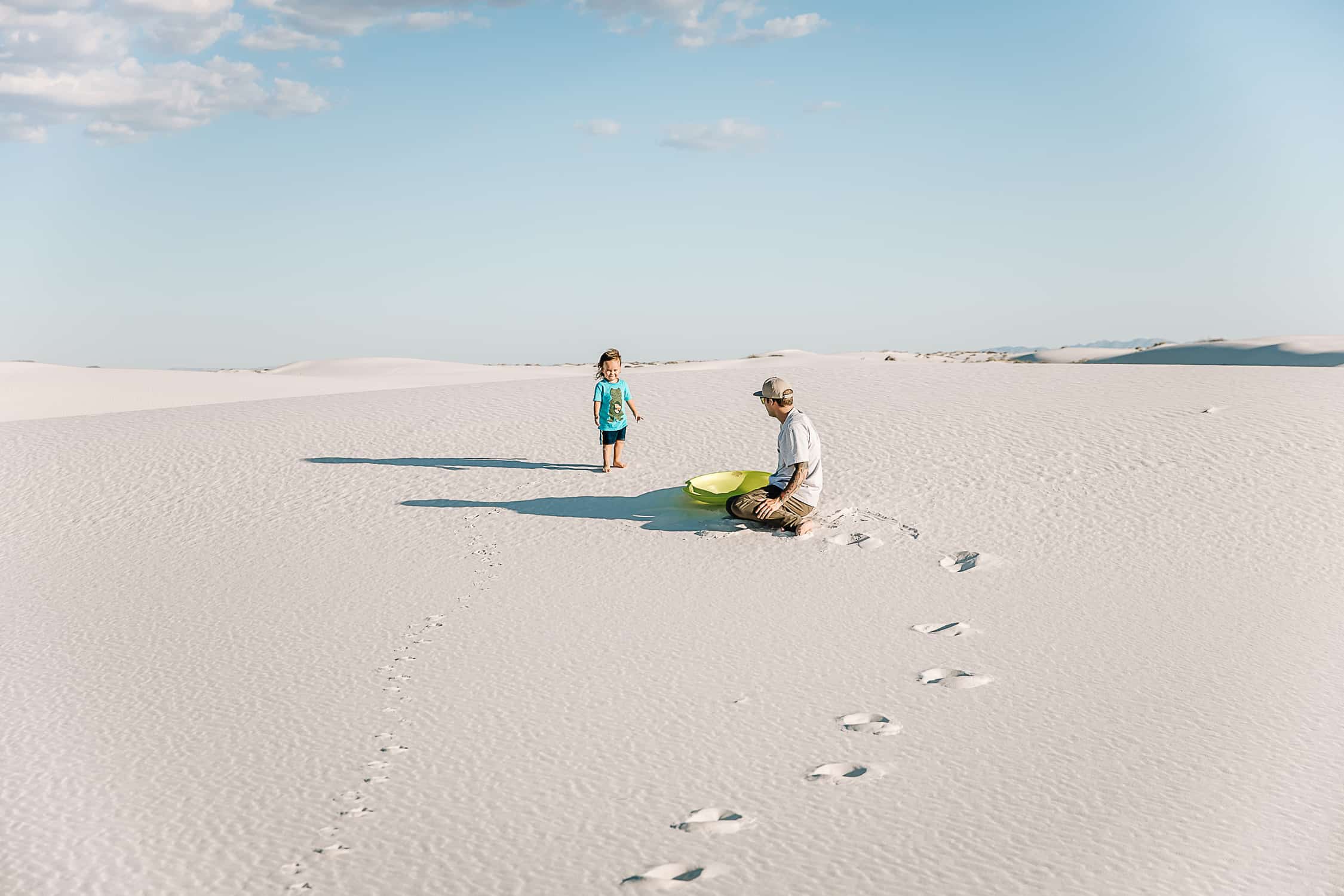 White Sands New Mexico - what to expect when visiting with kids