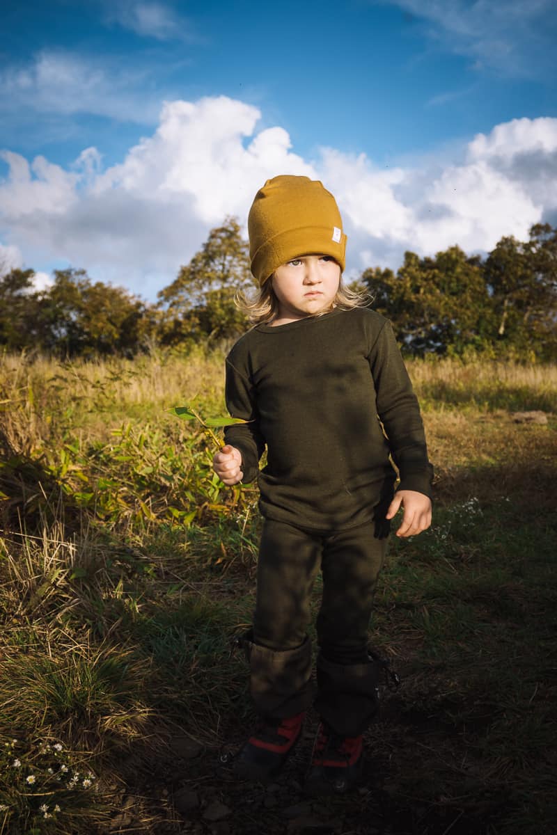 Kids wool outlet thermals