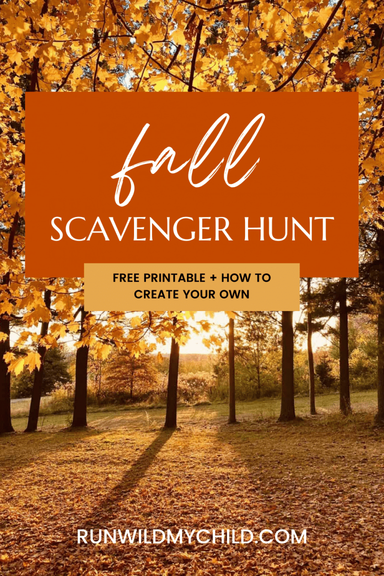 Fall Scavenger Hunt • RUN WILD MY CHILD