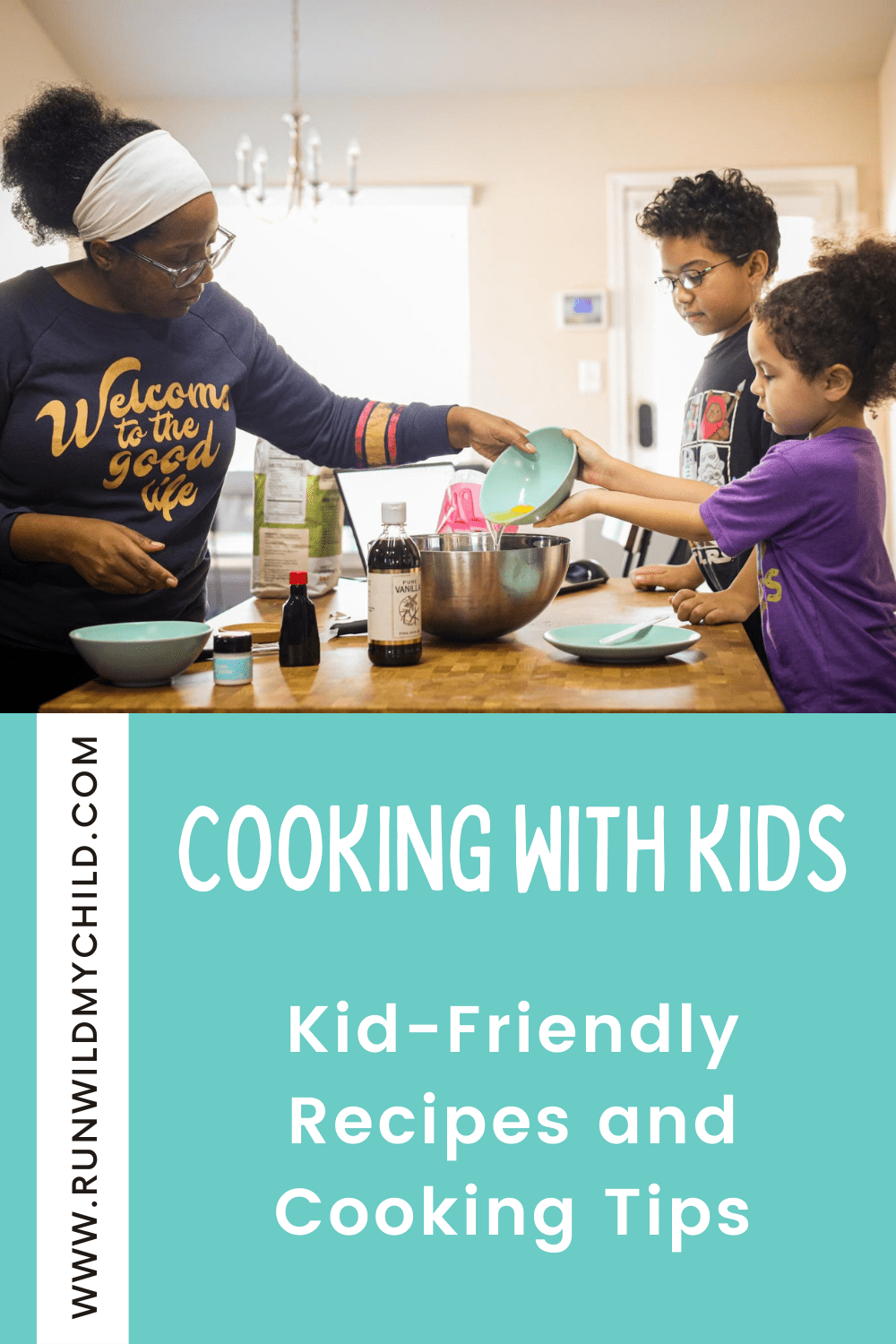 kids cooking