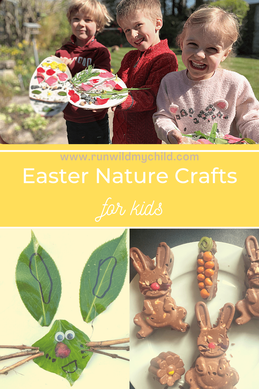 5 Nature Inspired Easter Crafts For Kids - Our Days Outside