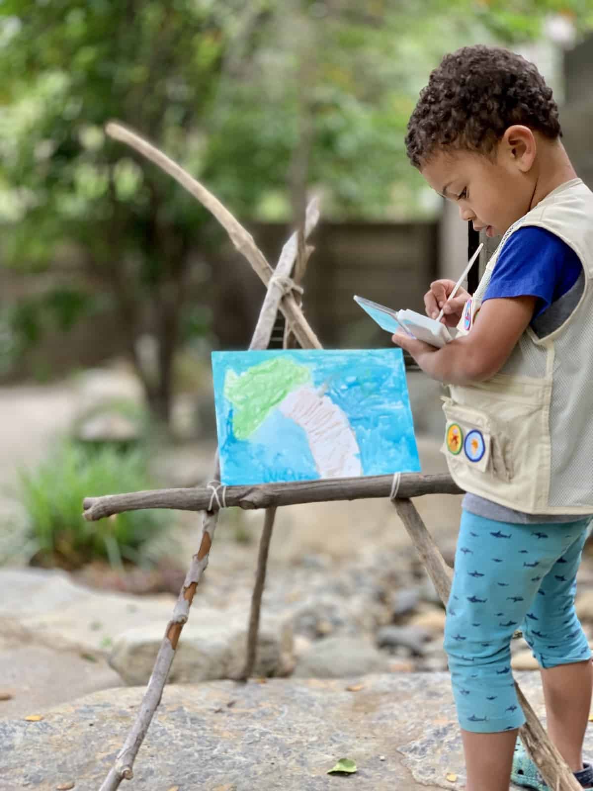 Plein Air Painting With Kids • RUN WILD MY CHILD