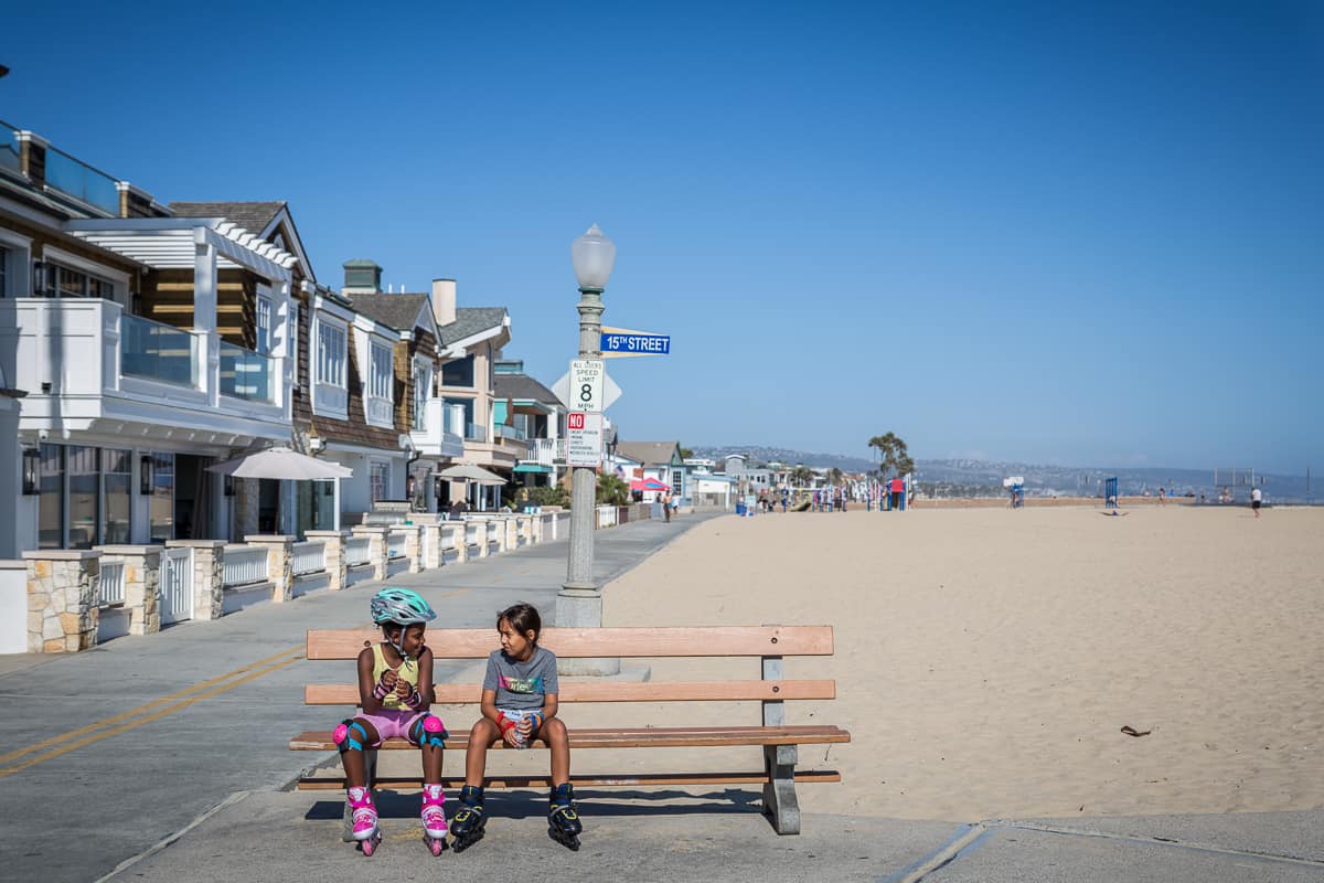 best beaches with lots of nearby activities for kids - newport beach california 