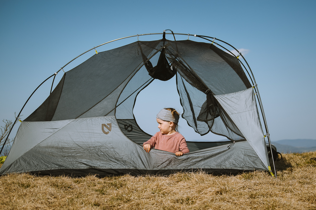 Backpacking Roan Mountain Kids