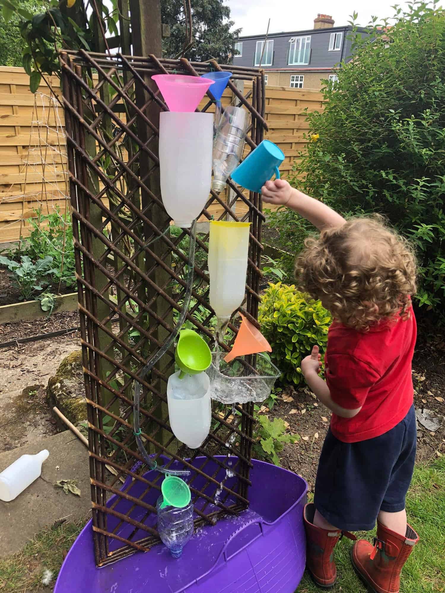 DIY Water Wall for Kids
