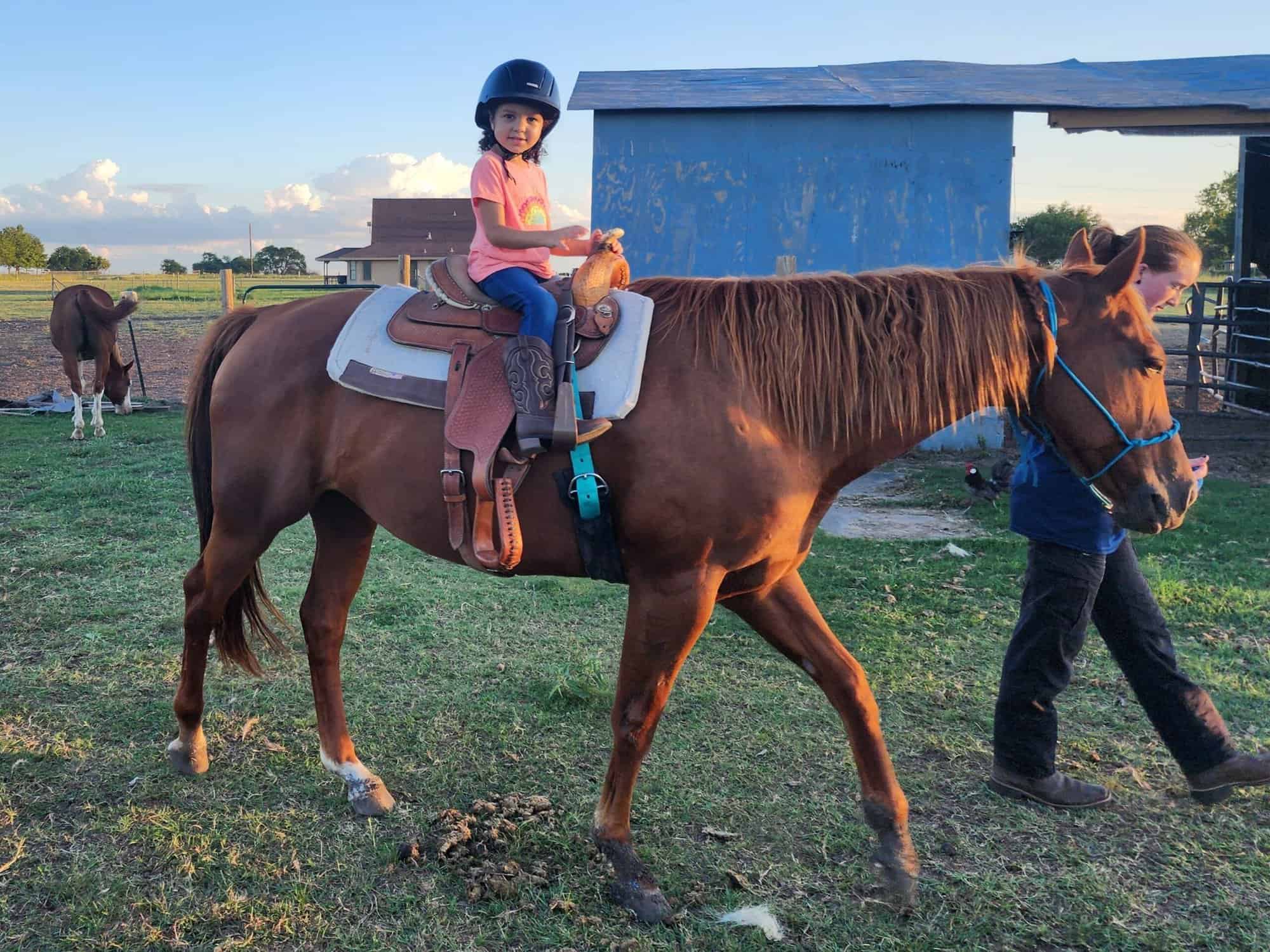 what do kids learn in horseback riding lessons