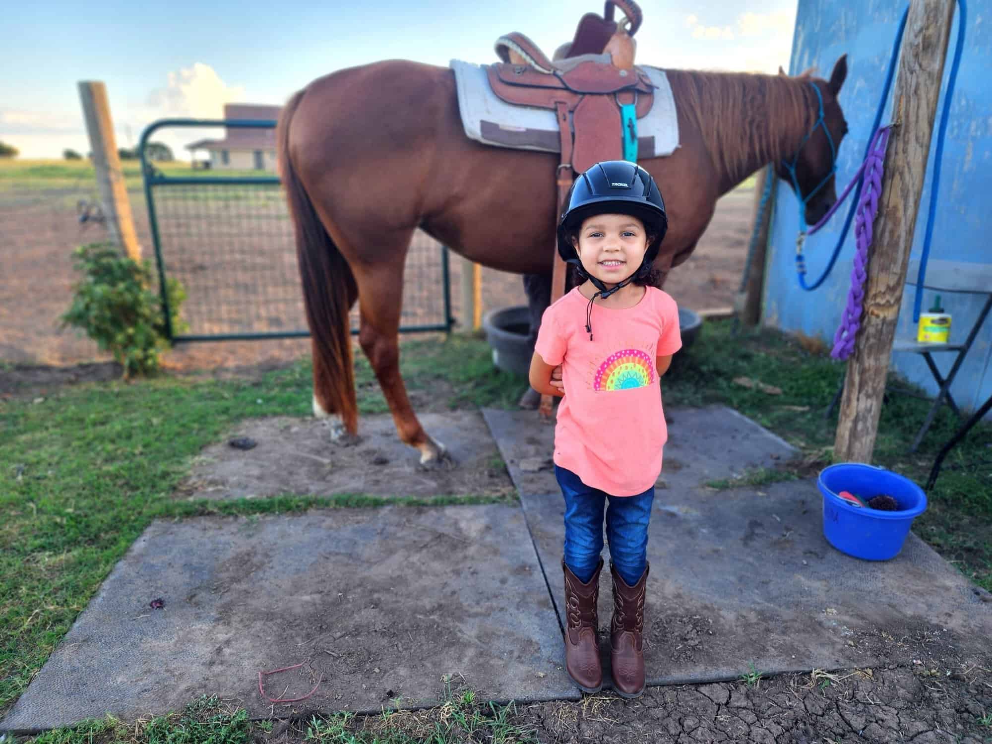 Horseback riding clothing and gear for kids for horseback riding lessons