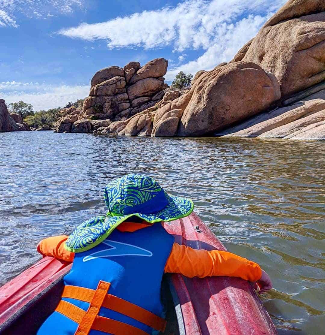 outdoor water fun in kayaks - best kayak for kids