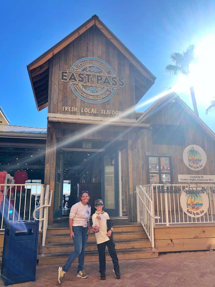 catch and cook little adventures - destin Florida - east pass seafood