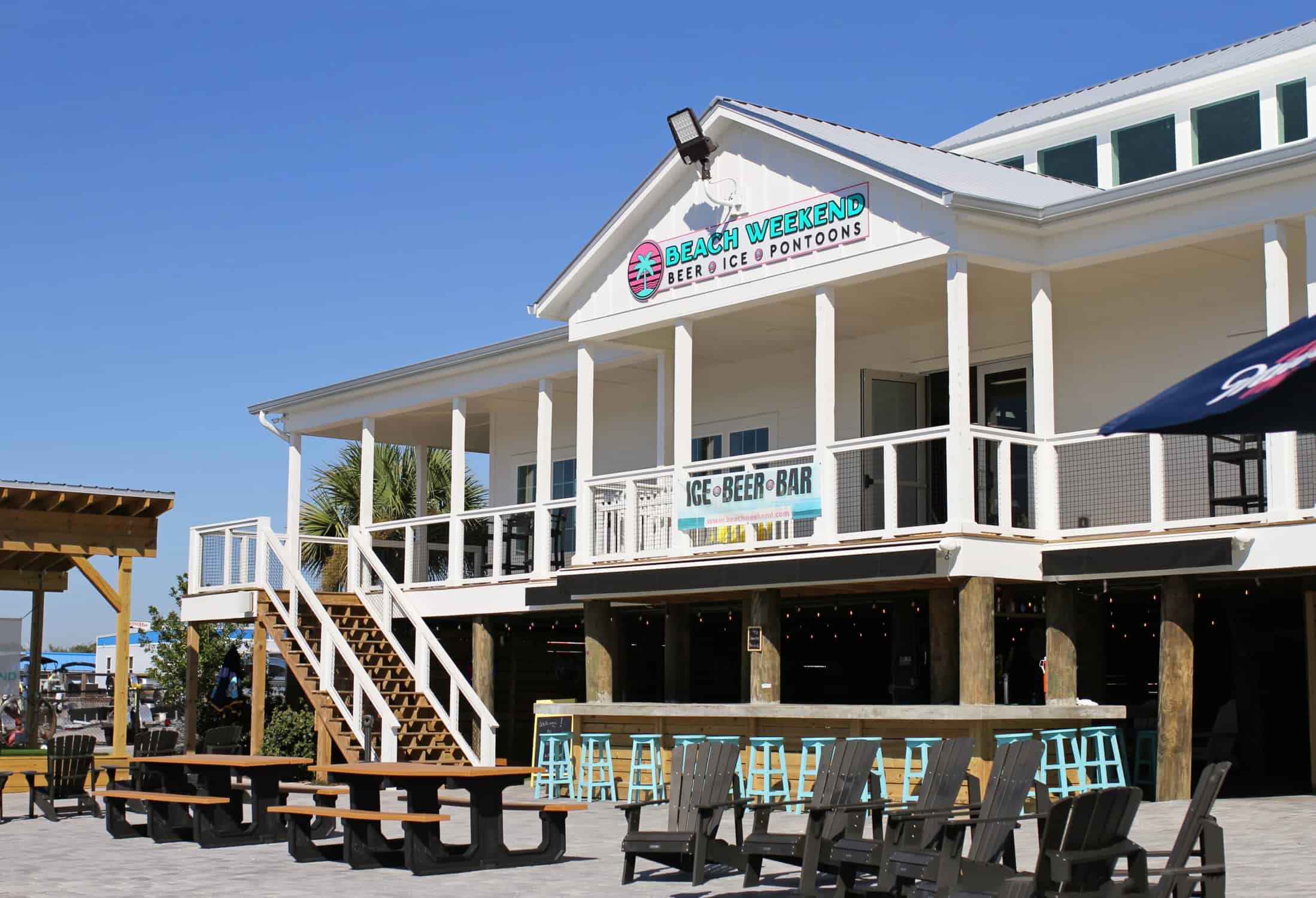 beach weekend pontoon rental - fort walton beach florida