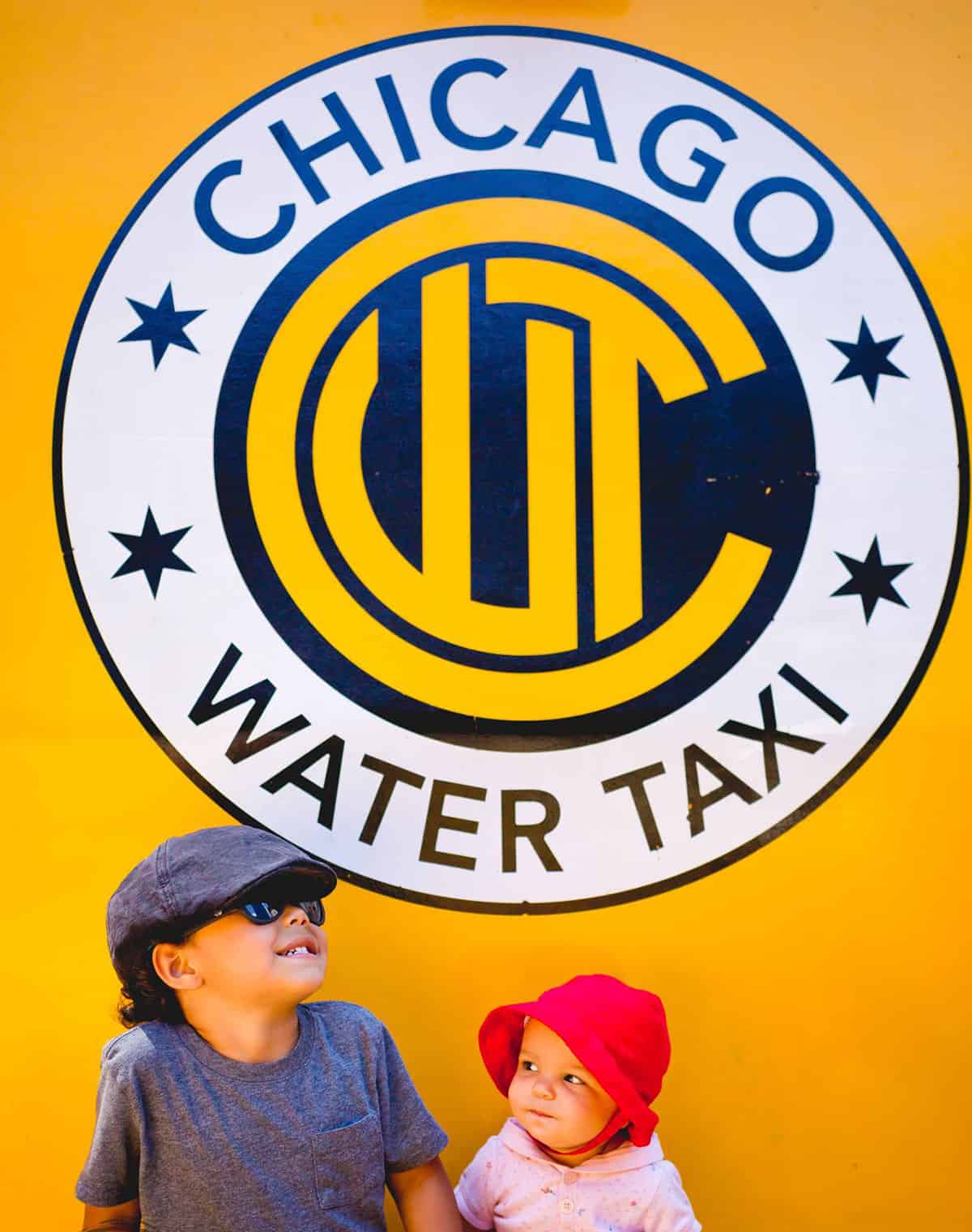 exploring chicago by water taxi with kids