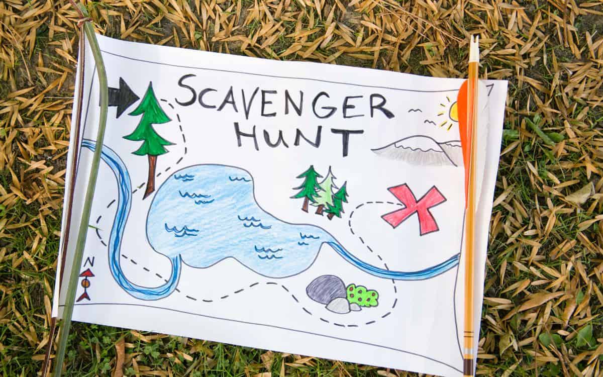 kids scavenger hunt