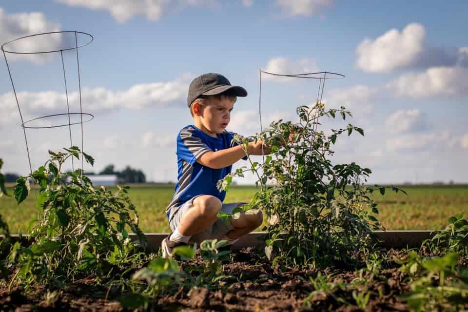 gardening with kids is an eco-conscious activity