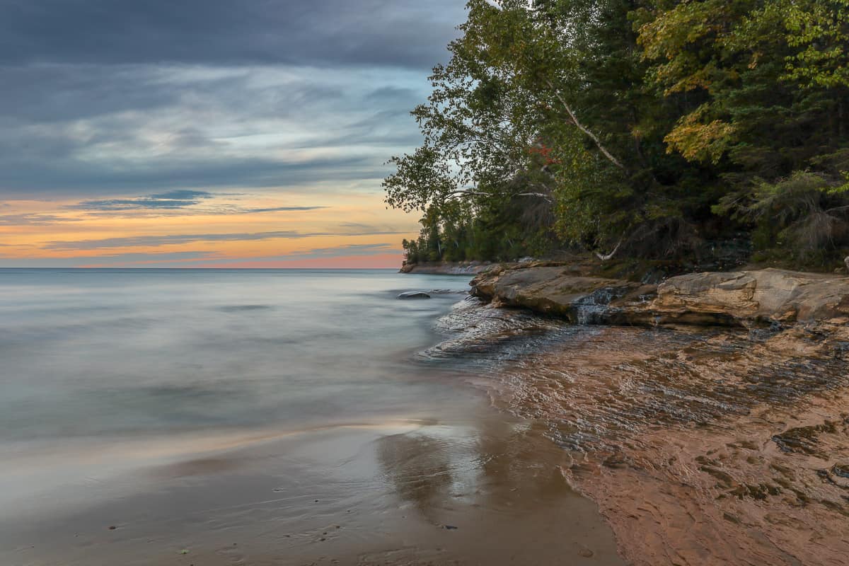 Pictured Rocks National Lakeshore with kids