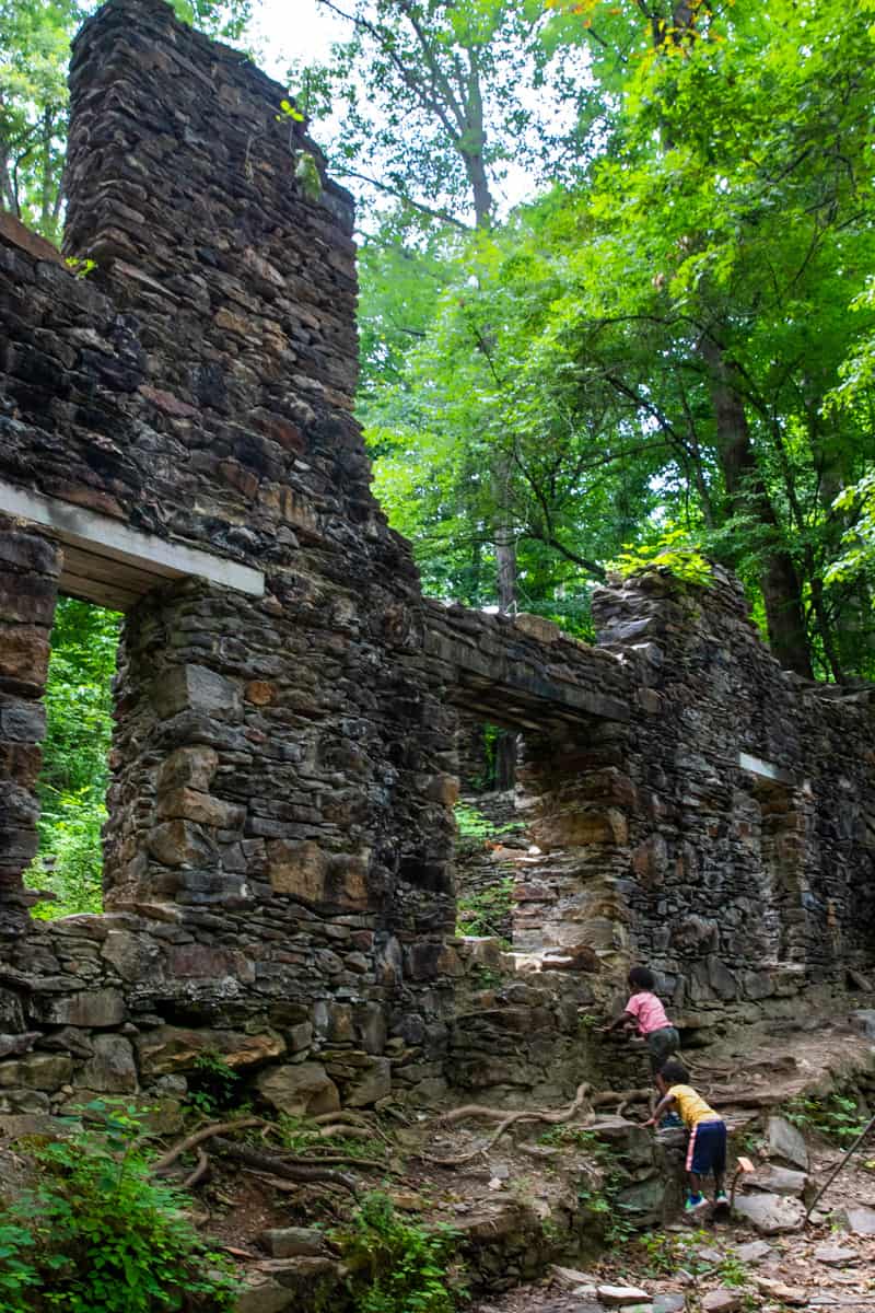 ruins at sope creek
