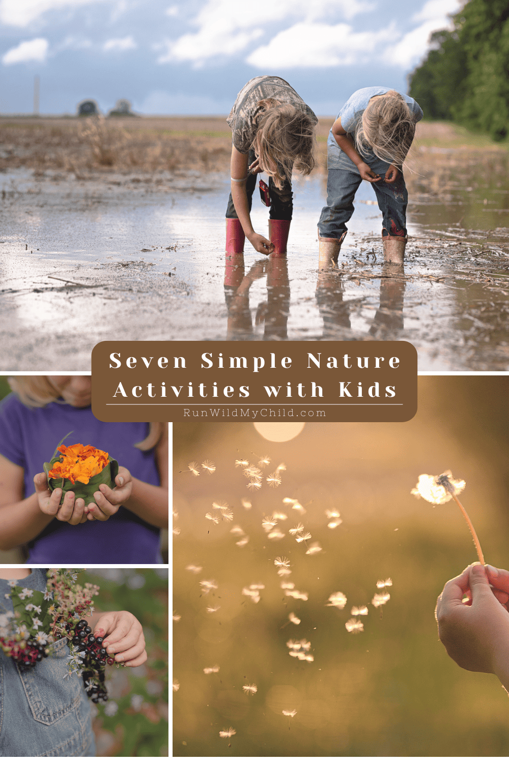 Nature activities with kids
