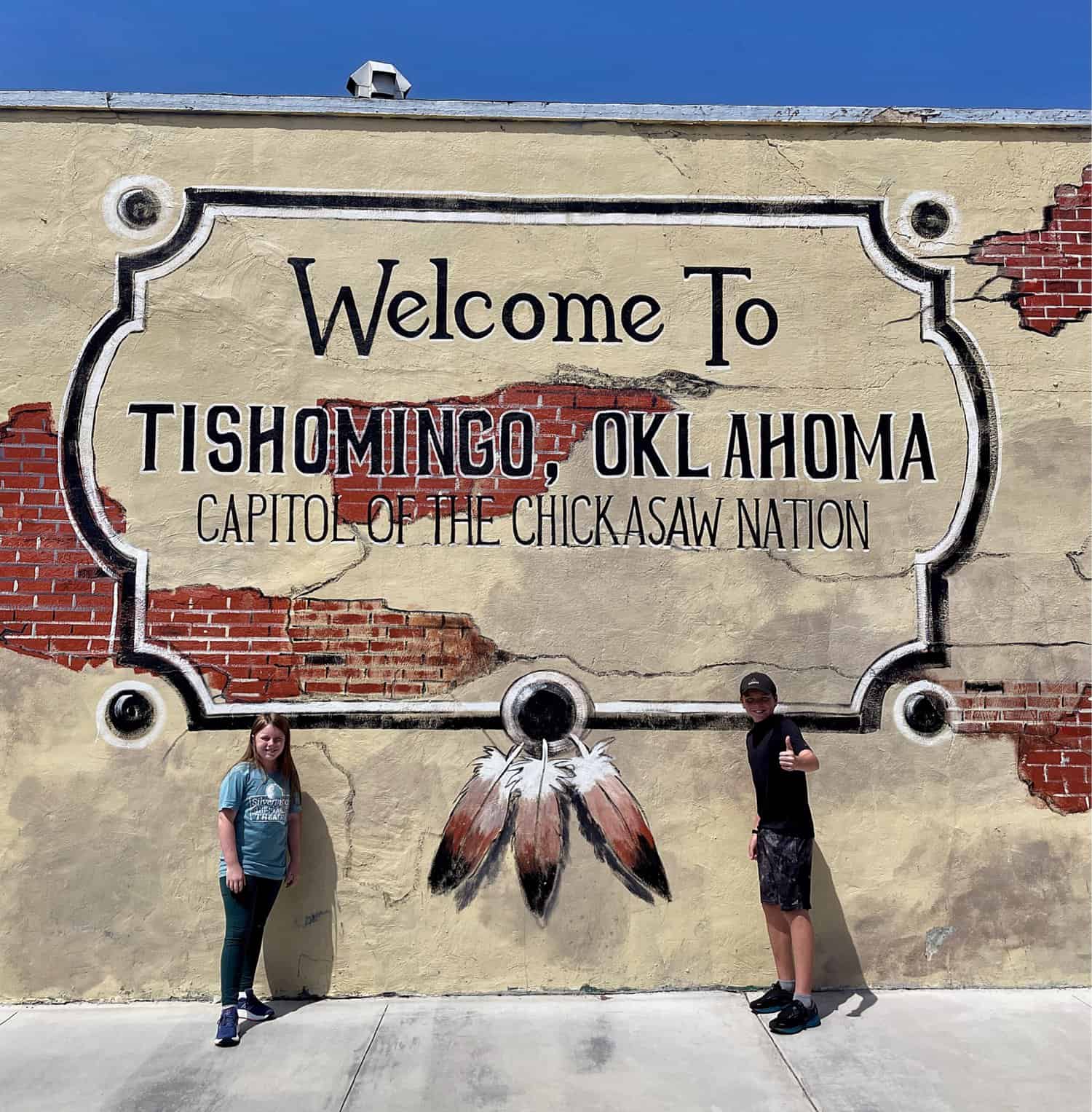 tishomingo oklahoma chickasaw country capital with kids
