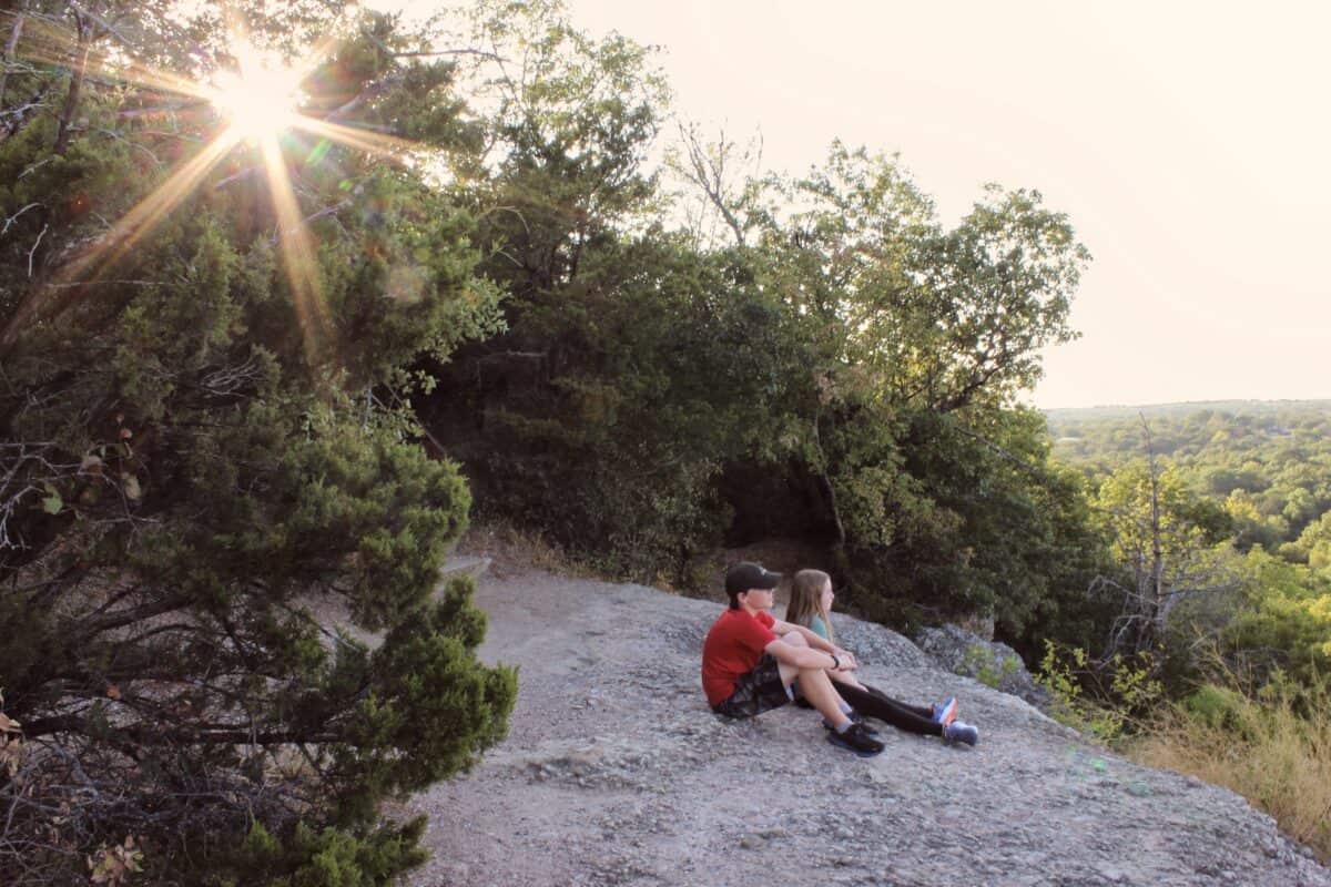 Sunset on Bromide Hill Chickasaw Country Oklahoma Coleyraeh